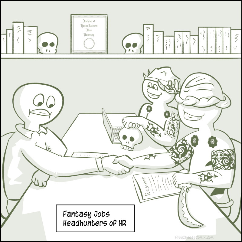 Fantasy Job - Headhunters of HR