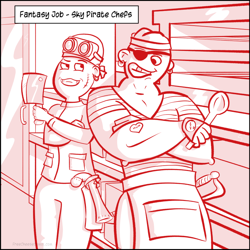 Fantasy Job - Sky Pirate Chef