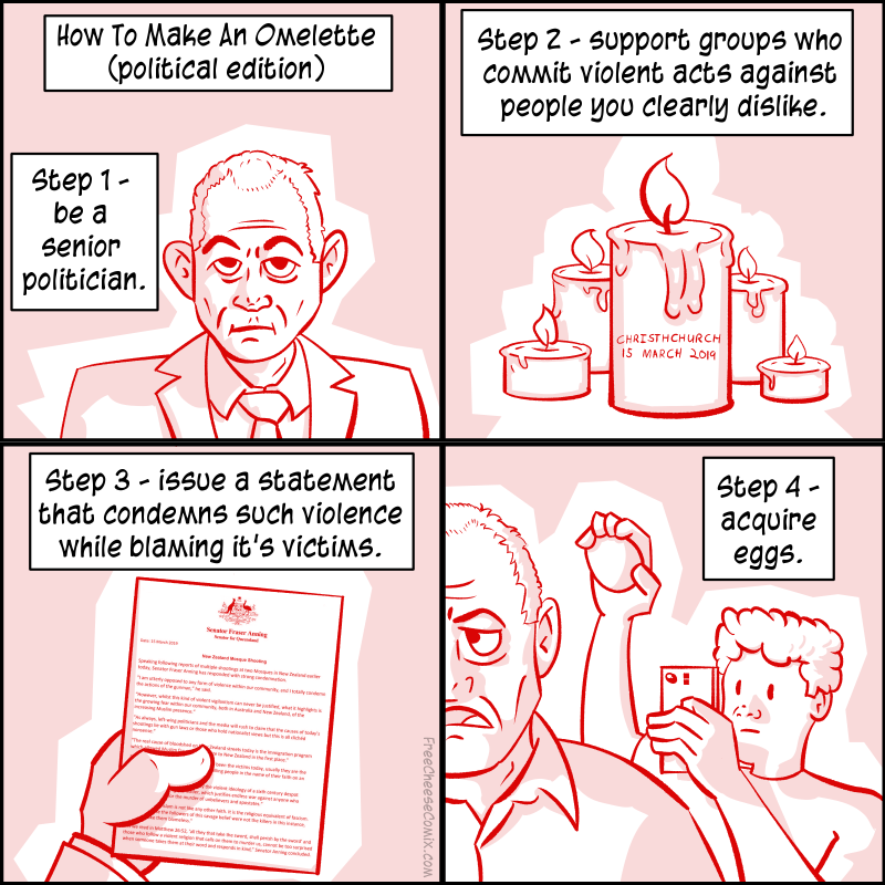 How To Make An Omelette - political edition