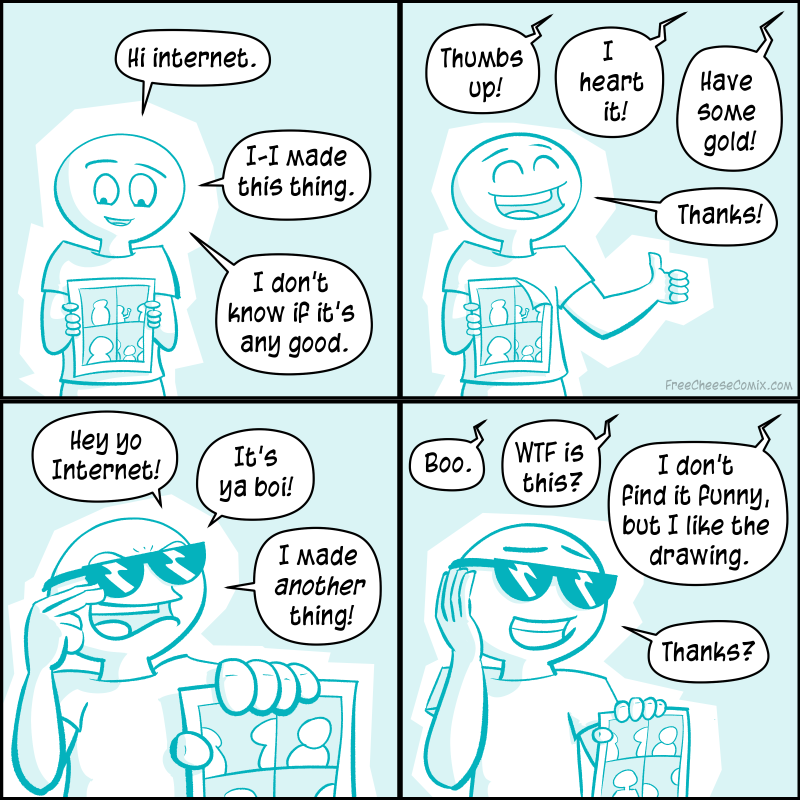 Managing feedback on the internet