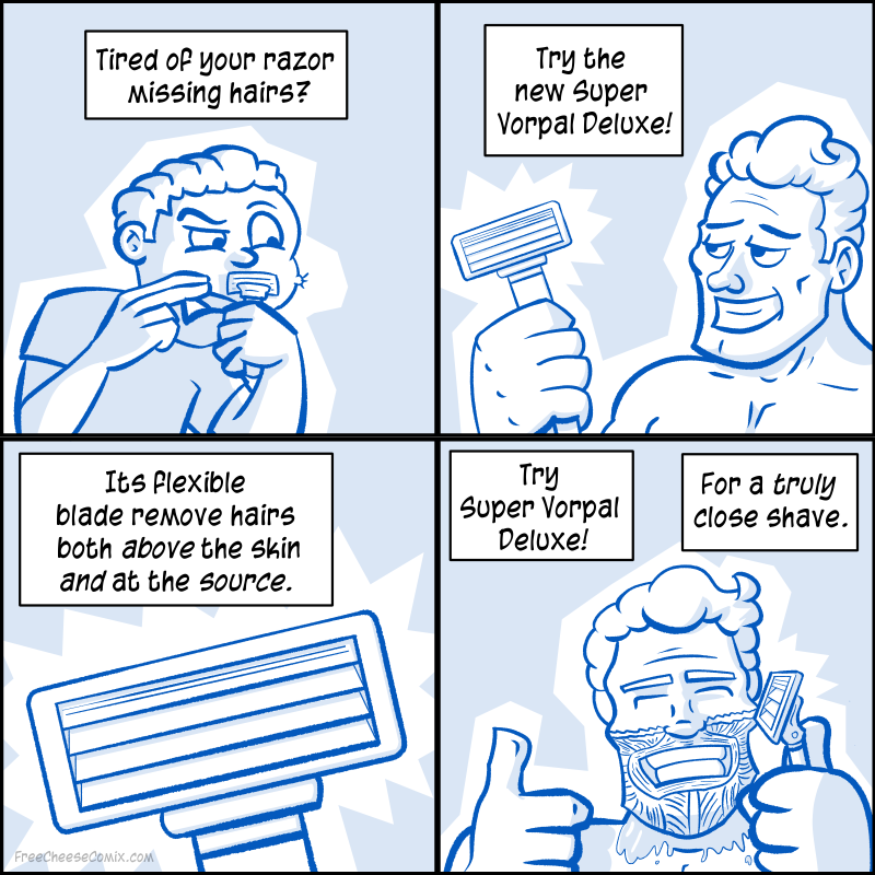 Super Vorpal Deluxe Razors