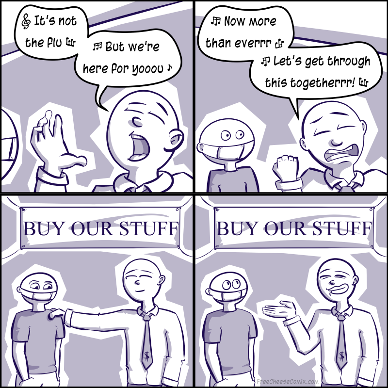 COVID19 Advertising Be Like