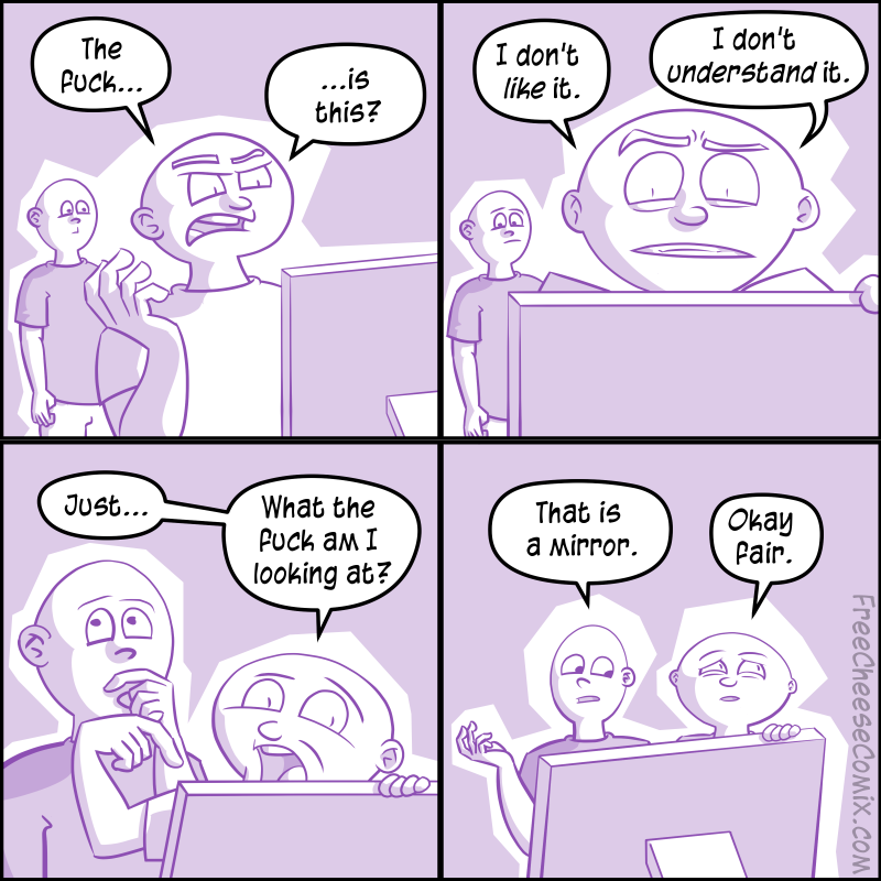 I Don't Like It Comic