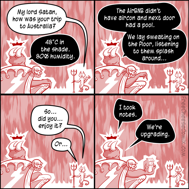 Satan Visits Australia
