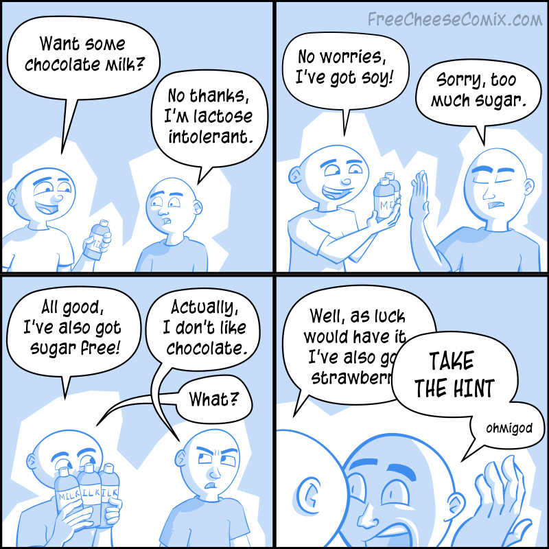 Chocolate Milk Comic