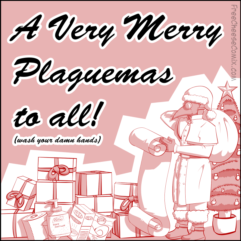 Merry Plaguemas 2021 Comic