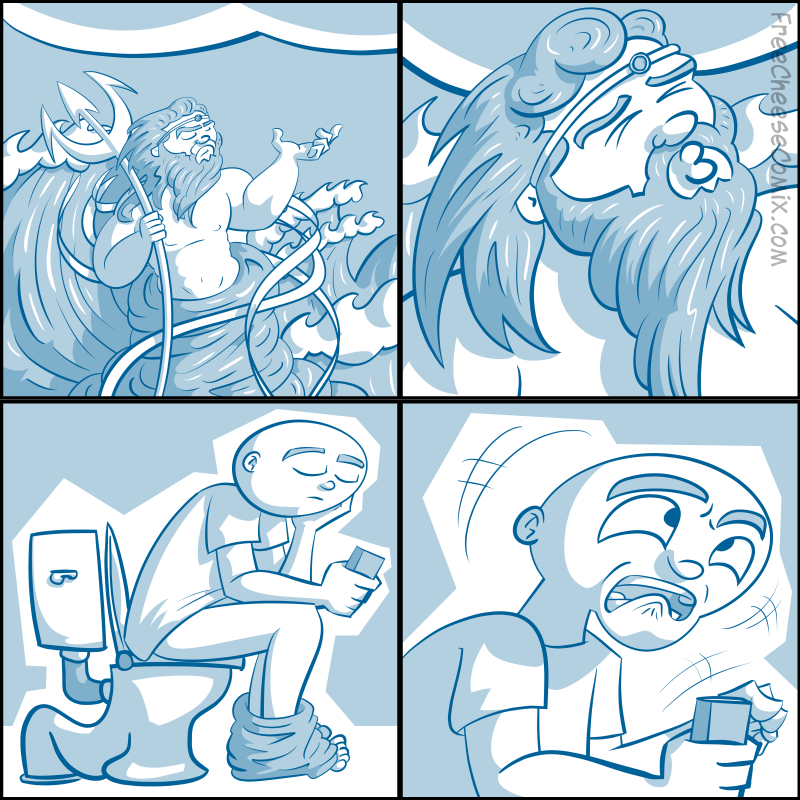 Poseidon's Kiss Comic
