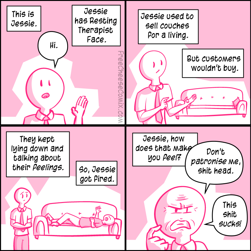 Resting Therapist Face Comic