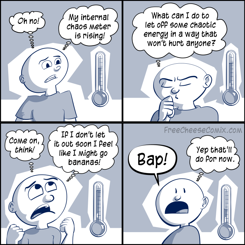 Internal Chaos Meter Comic