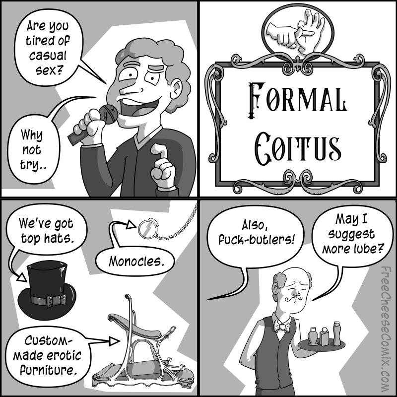 Formal Coitus now featuring Fuck Butlers!